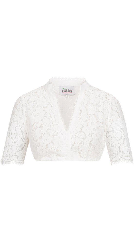 Nübler Dirndlbluse Dirndlbluse Kurzarm Melani in günstig online kaufen