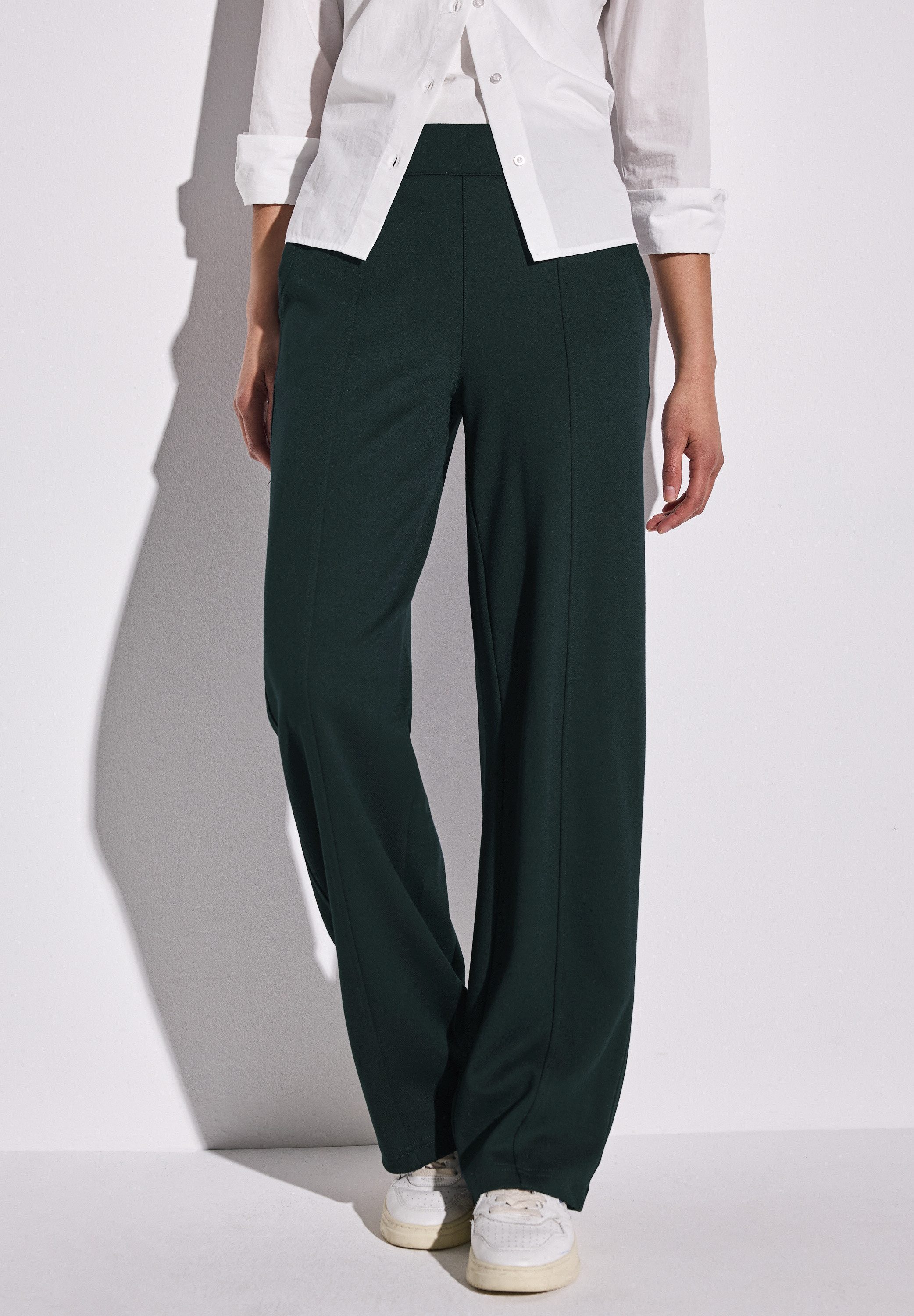 STREET ONE Stoffhose, High Waist günstig online kaufen