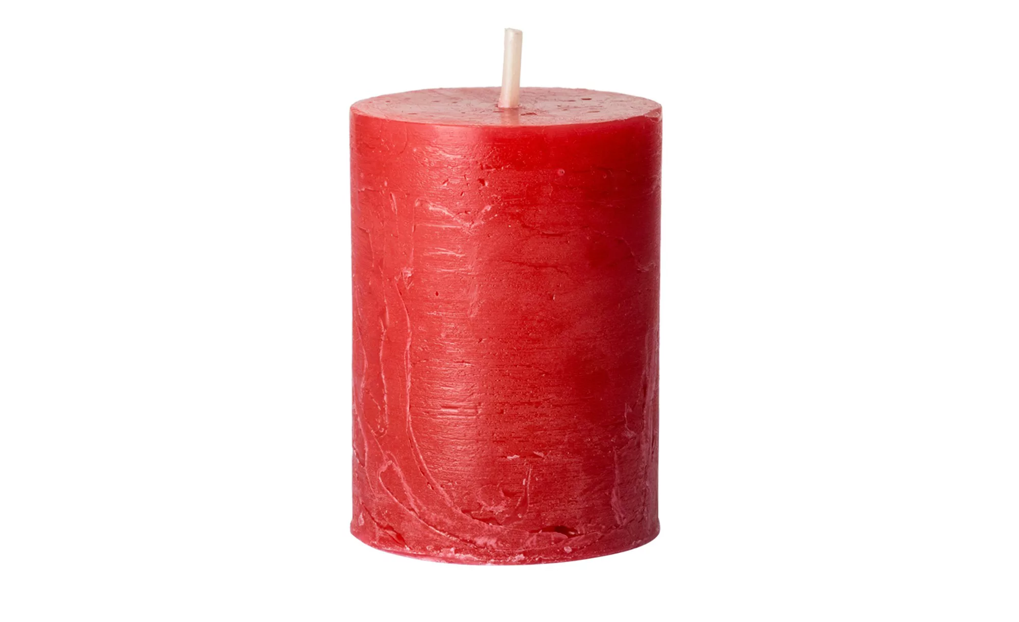 Zylinderkerze - rot - Wachs - 5 cm - Dekoration > Kerzen & Lichter - Möbel günstig online kaufen