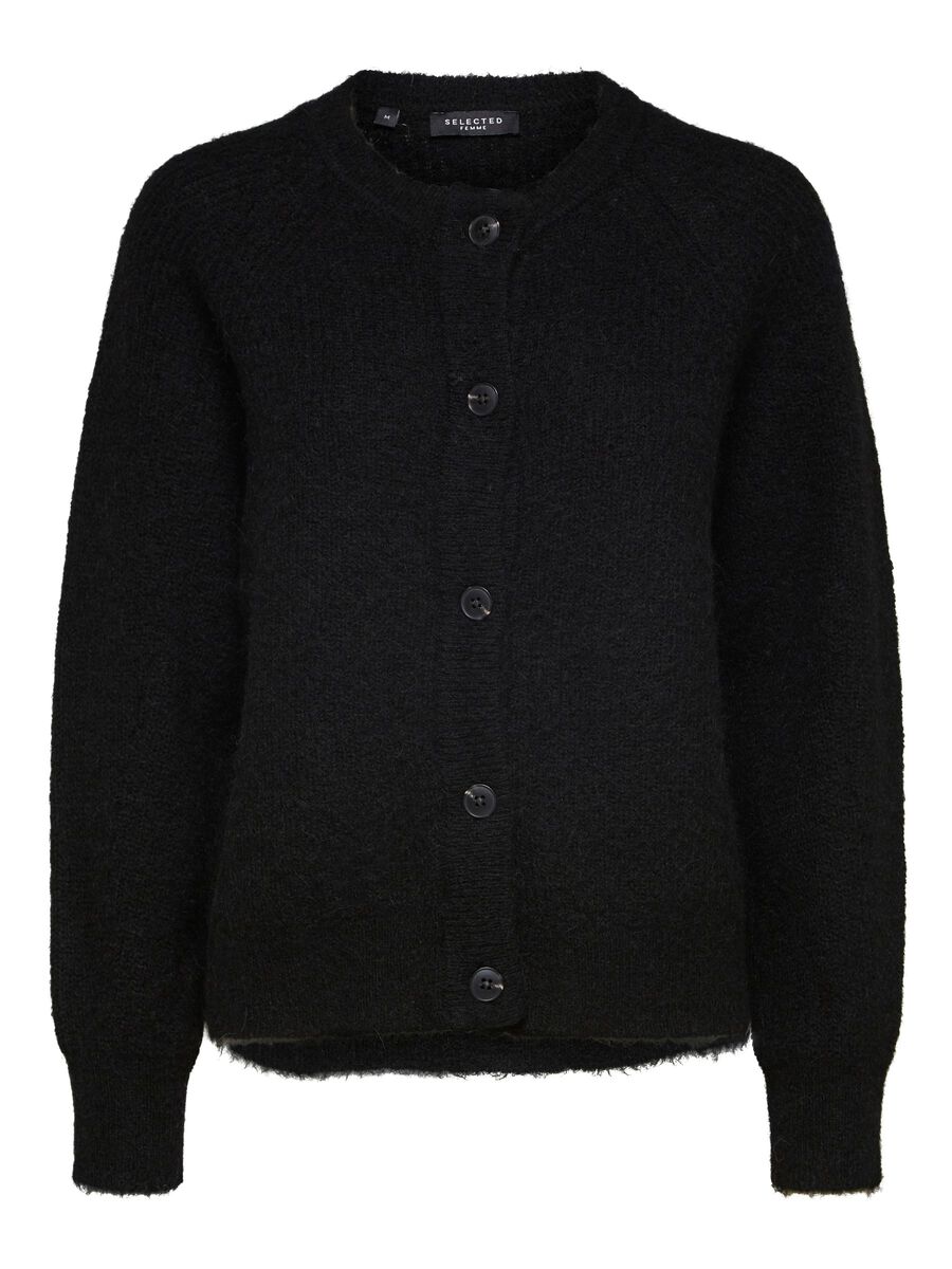 Selected Lulu Short Strickjacke L Black günstig online kaufen