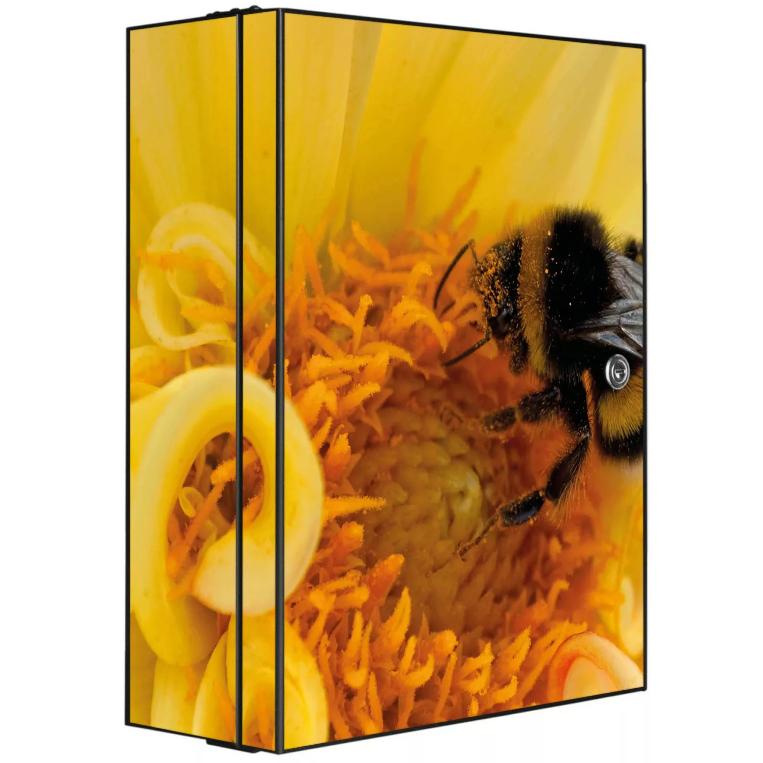 Banjado XXL Medizinschrank Abschliessbar 35x46x15cm Arzneischrank Anthrazit günstig online kaufen