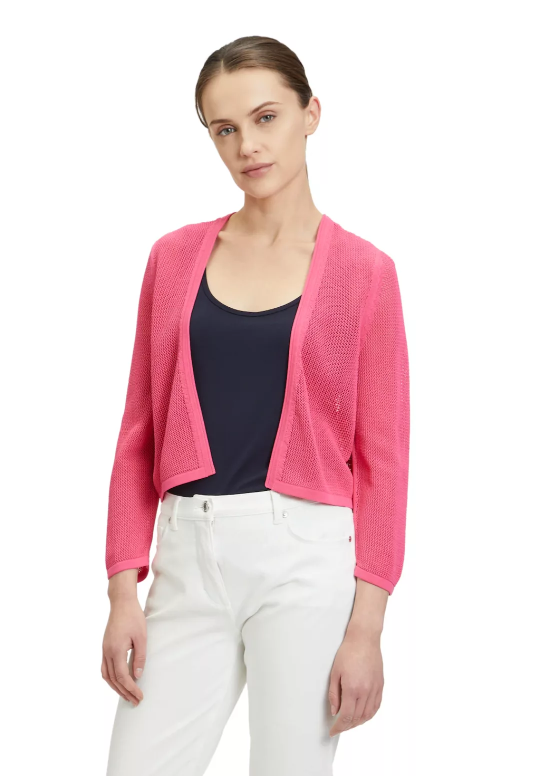 Betty Barclay Strickjacke "Betty Barclay Sommer-Strickjacke mit 3/4 Arm", S günstig online kaufen