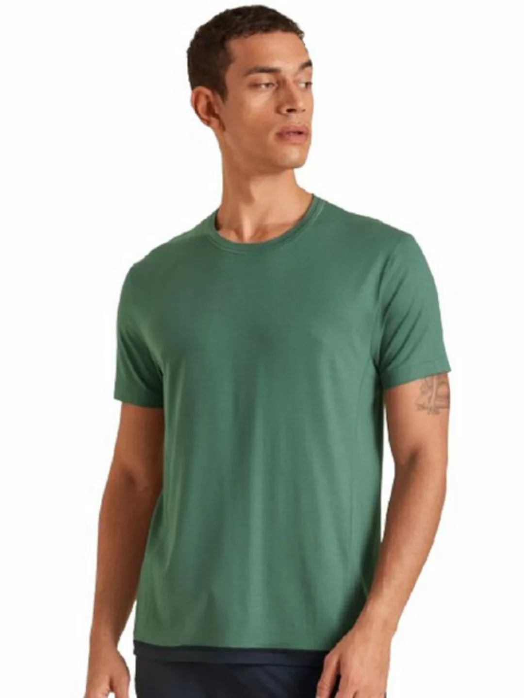 CALIDA T-Shirt Calida Herren T-Shirt 14283 dark glen (1 Stück, 1-tlg., 1 St günstig online kaufen