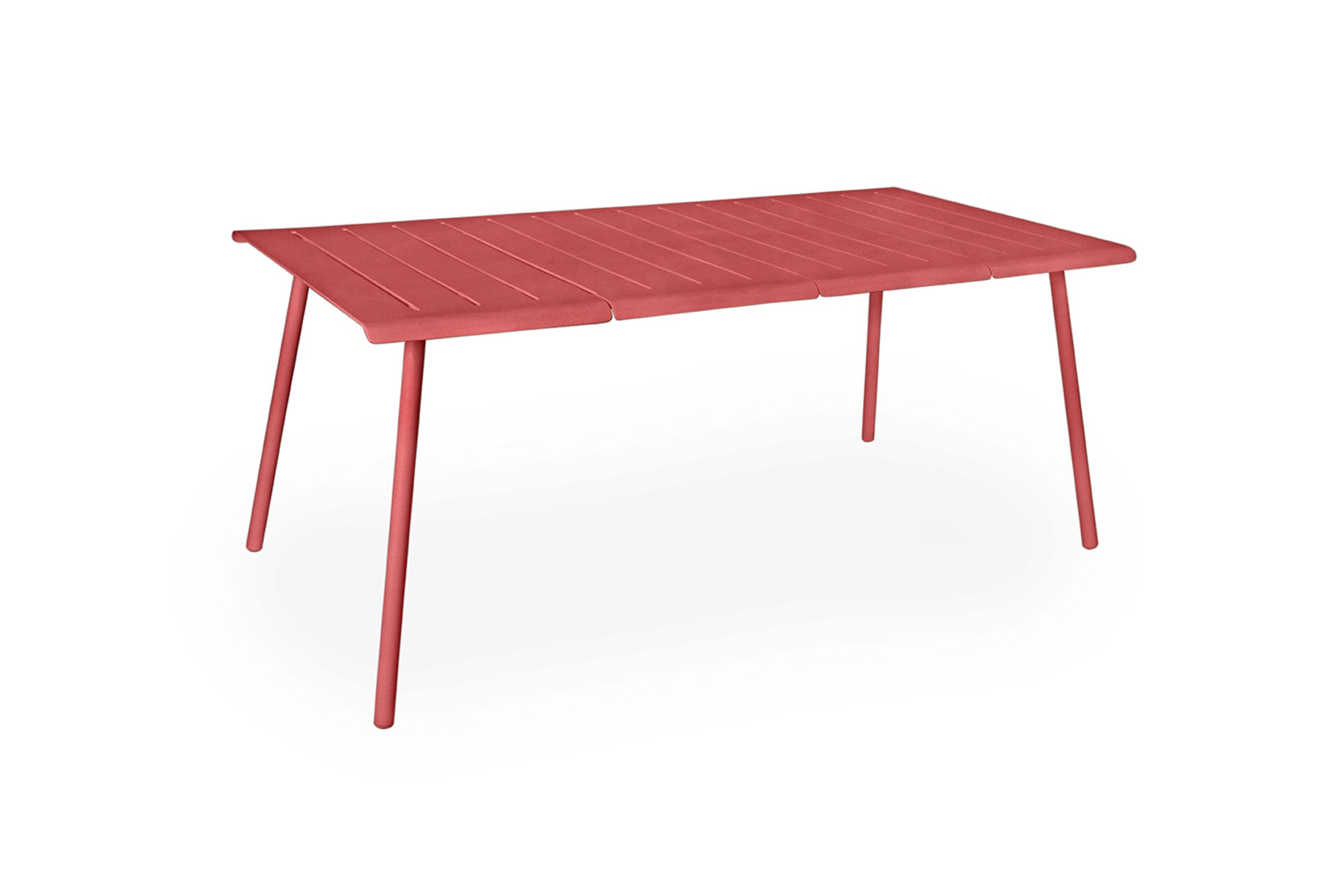 Vapio Outdoortisch Aluminium 180x90x74 cm Koralle günstig online kaufen