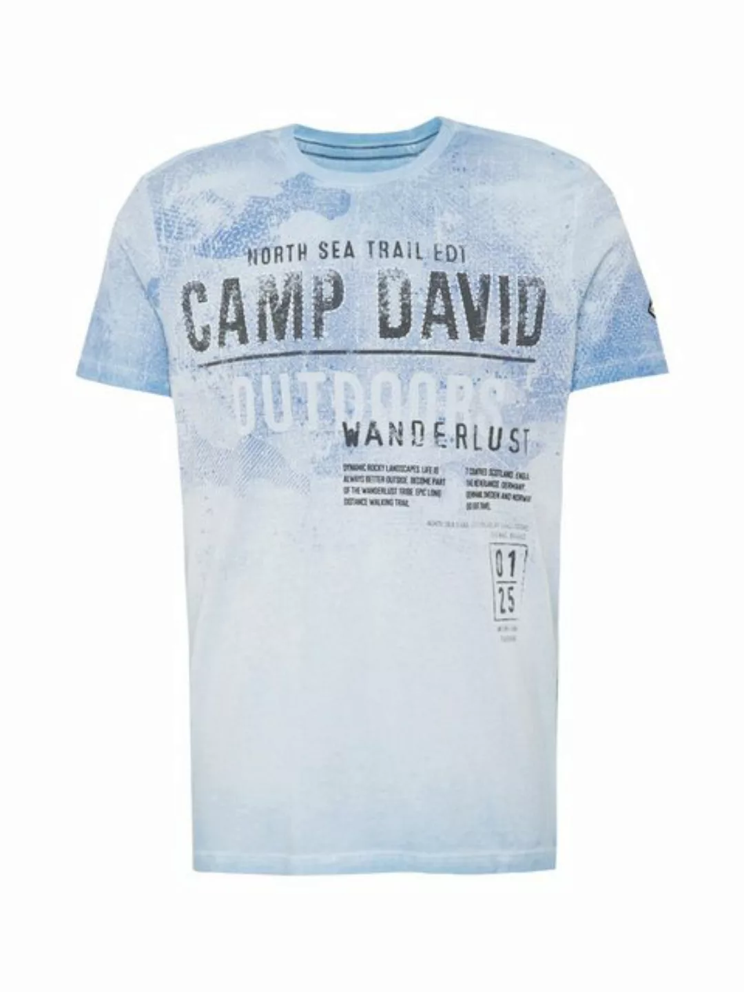 CAMP DAVID T-Shirt North Sea Trail (1-tlg) günstig online kaufen