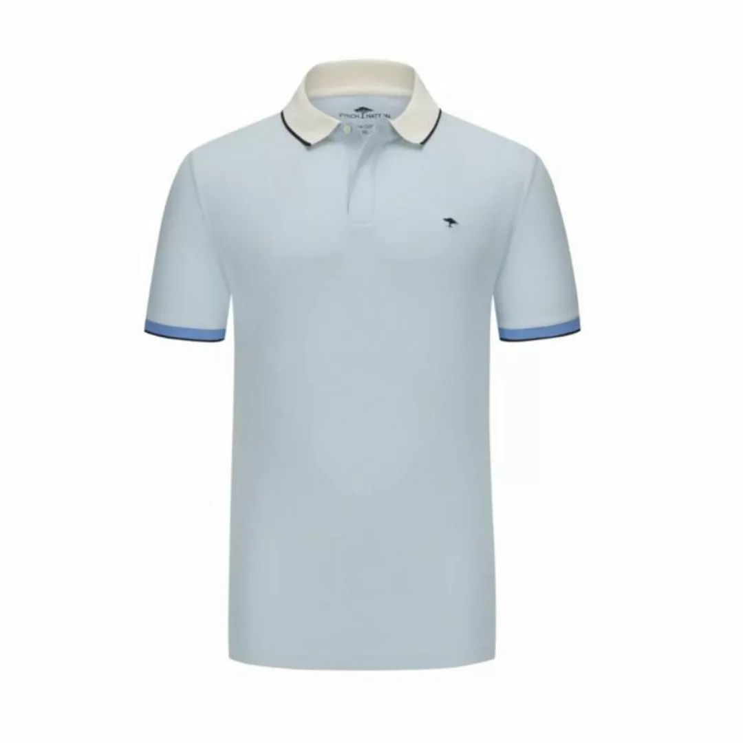 FYNCH-HATTON Poloshirt - kurzes Poloshirt - Kurzarm Polo - Basic Sommer Pol günstig online kaufen