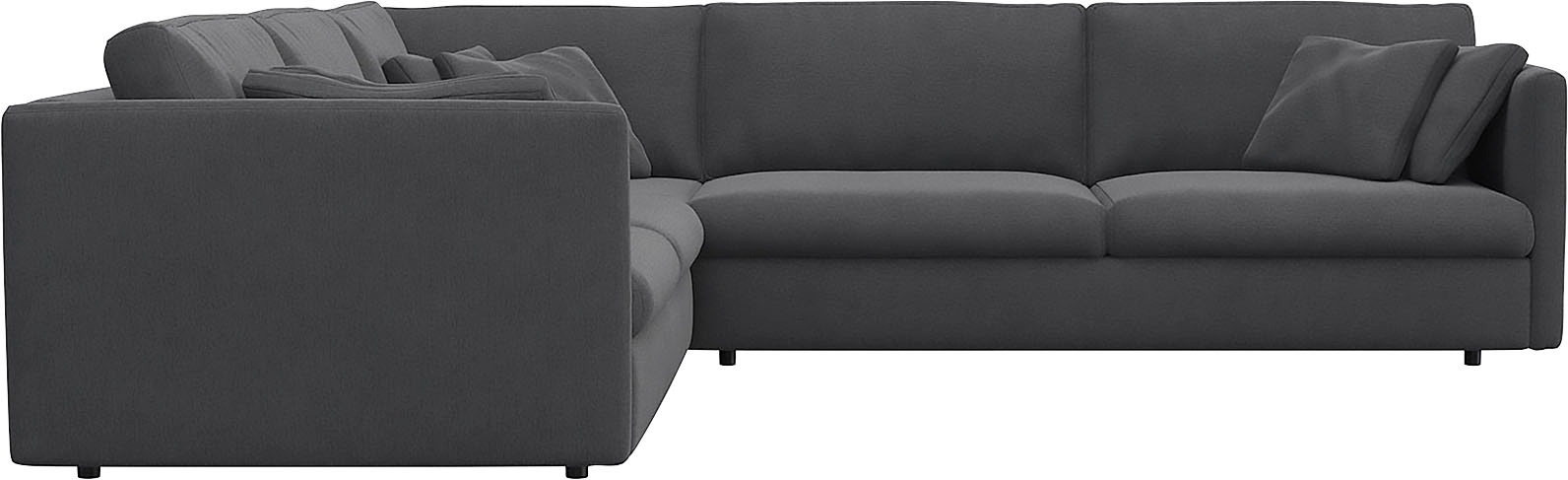 FLEXLUX Ecksofa »Lovane, elegant und zeitlos, bequem, L-Form«, Weich & ansc günstig online kaufen