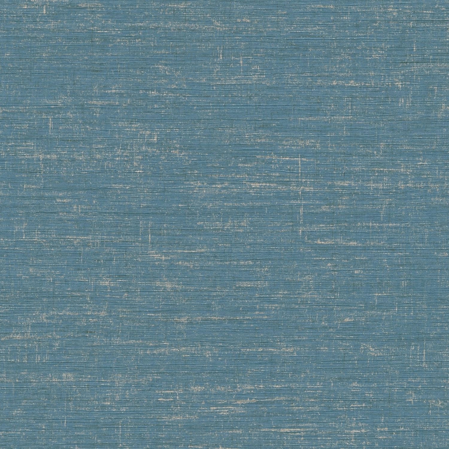 PROFHOME 378576-GU Ton-in-Ton Tapete Uni dezent schimmernd Blau Gold 0,53 m günstig online kaufen