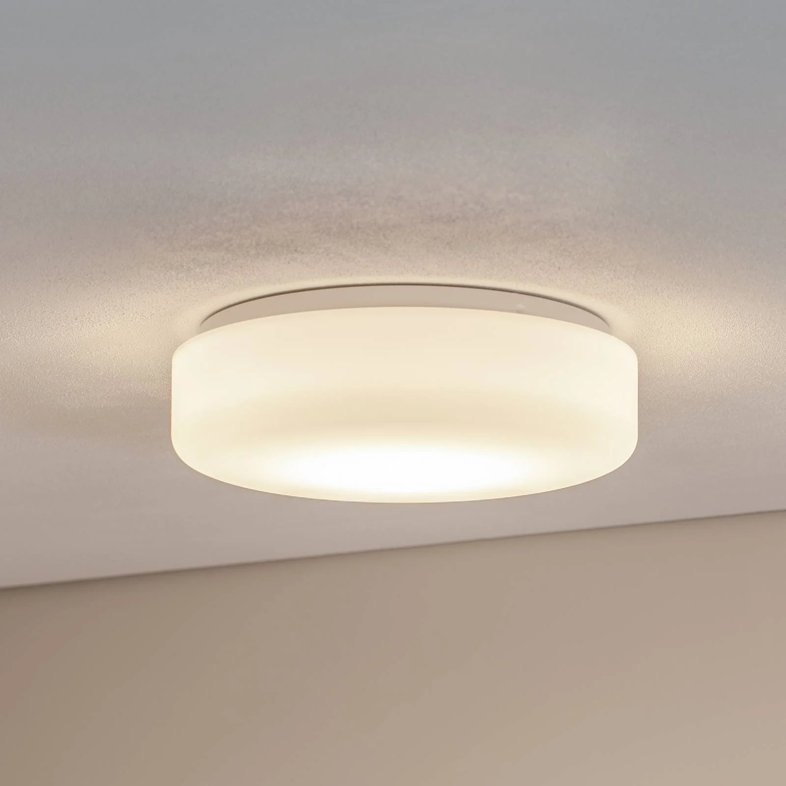 BEGA LED-Deckenlampe 50036P K3 weiß Ø 35 cm Kunststoff DALI günstig online kaufen