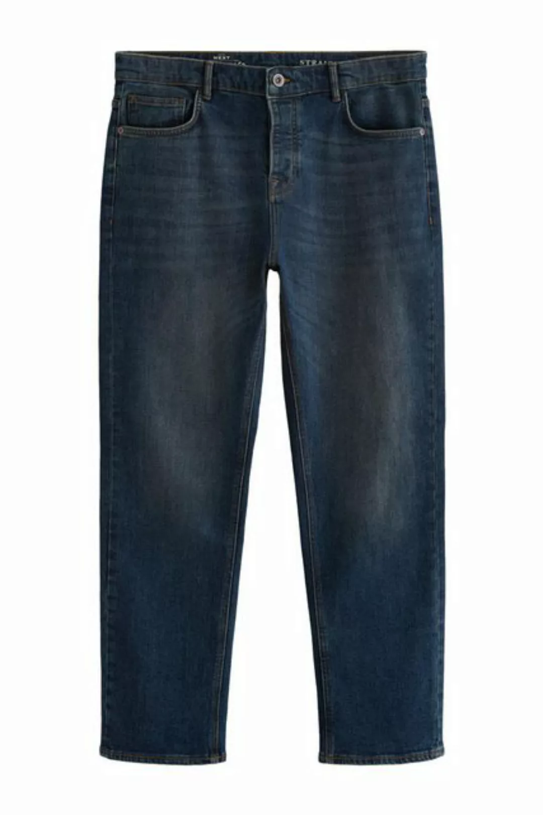 Next Straight-Jeans Authentic Straight Fit Stretchjeans, Vintage-Look (1-tl günstig online kaufen