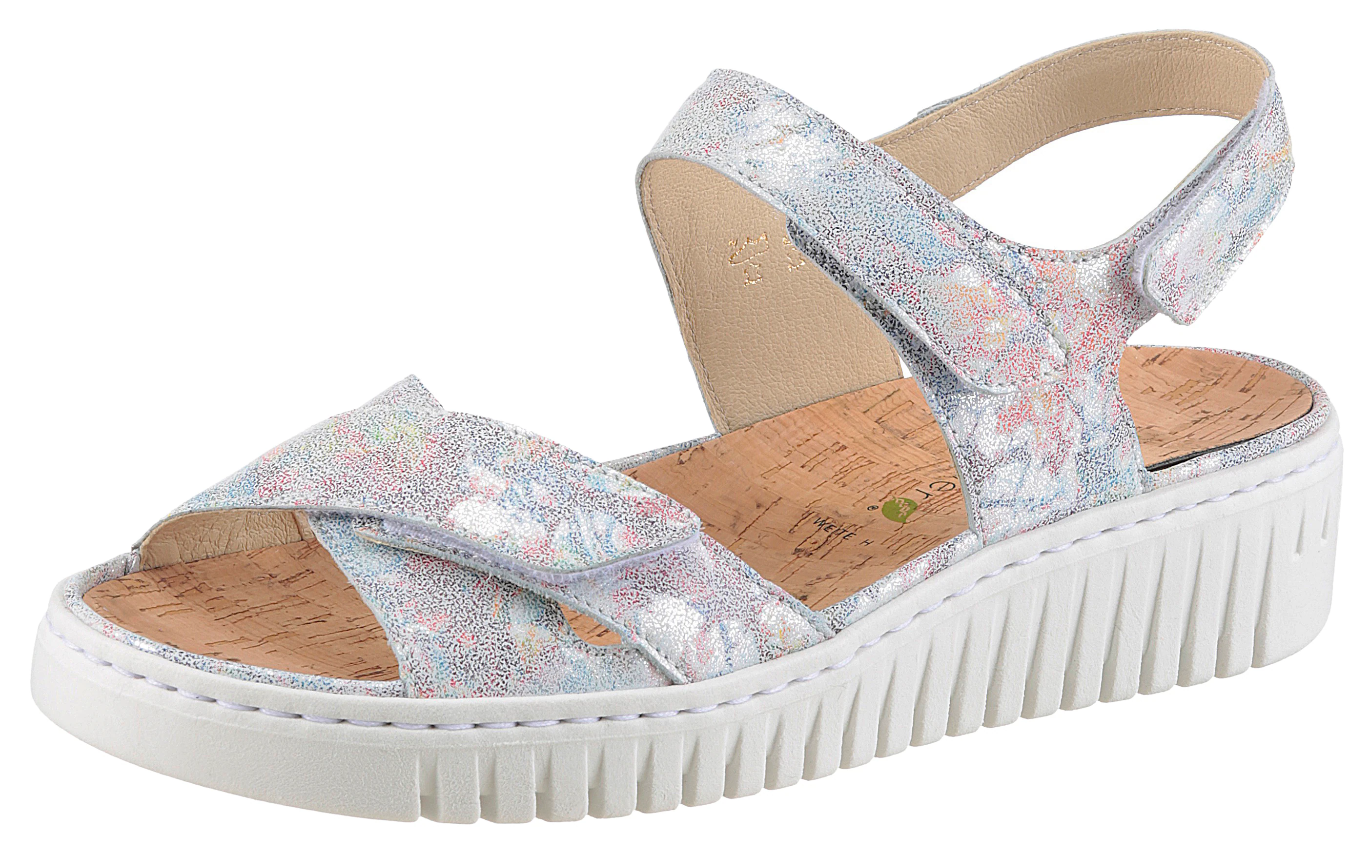 Waldläufer Plateausandale "H-WILLOW", Klettschuh, Sommerschuh, Bequemschuh günstig online kaufen