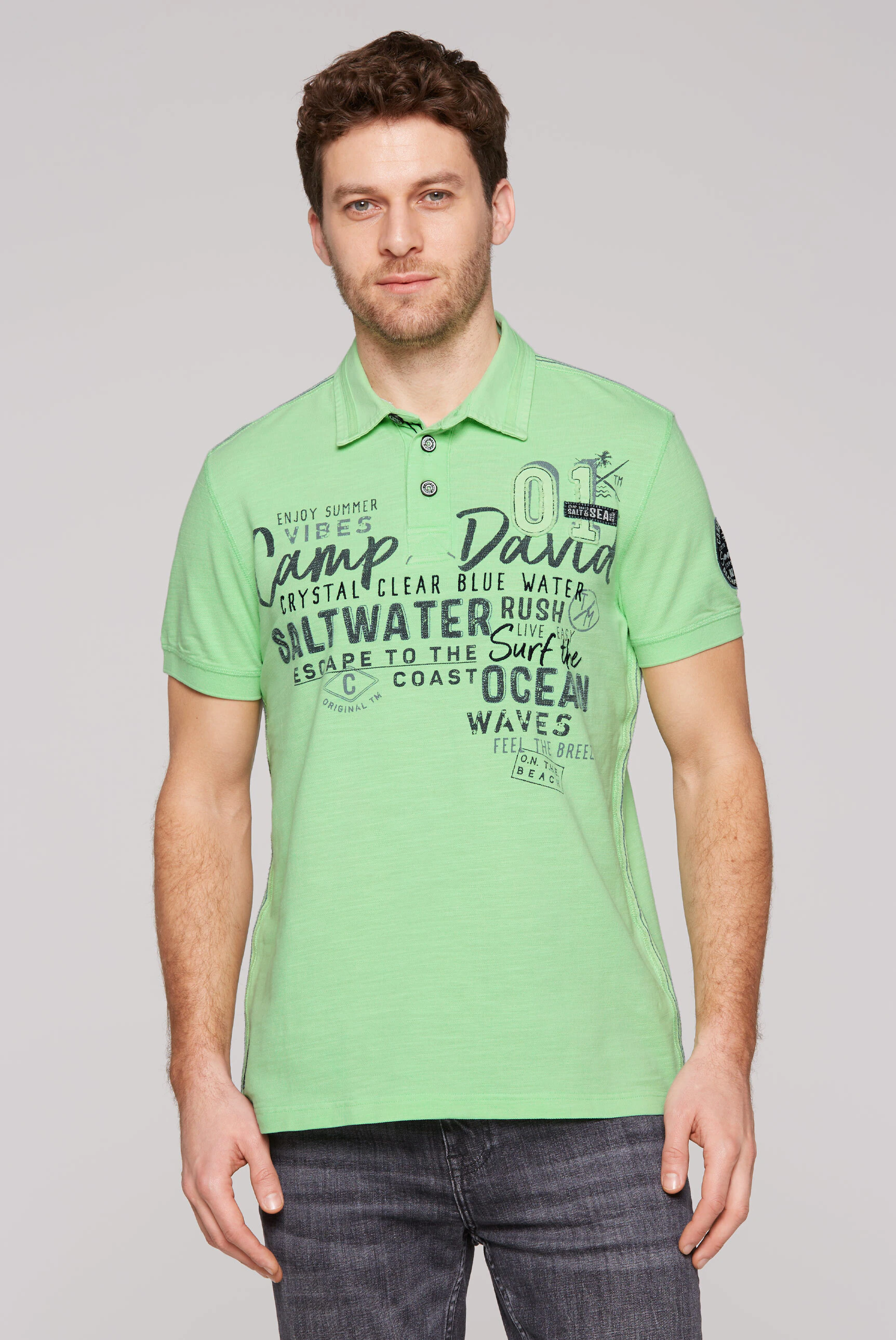 CAMP DAVID Poloshirt, aus Baumwolle günstig online kaufen