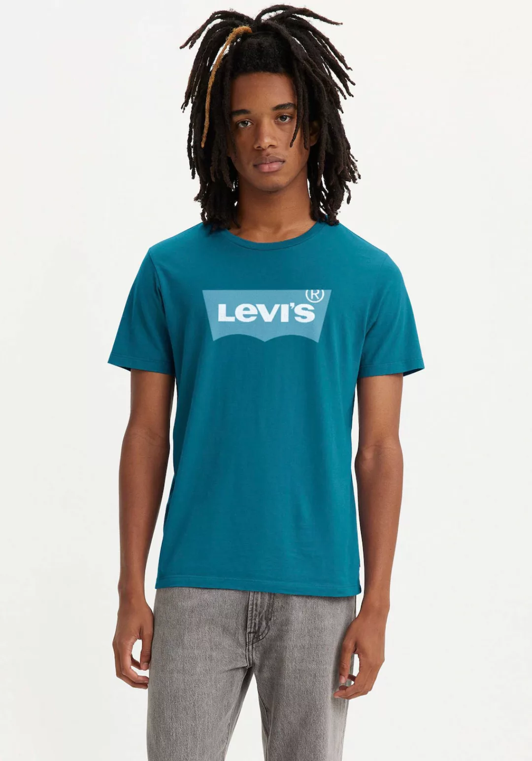 Levi's® T-Shirt CREWNECK TEE mit Logo-Front-Print günstig online kaufen