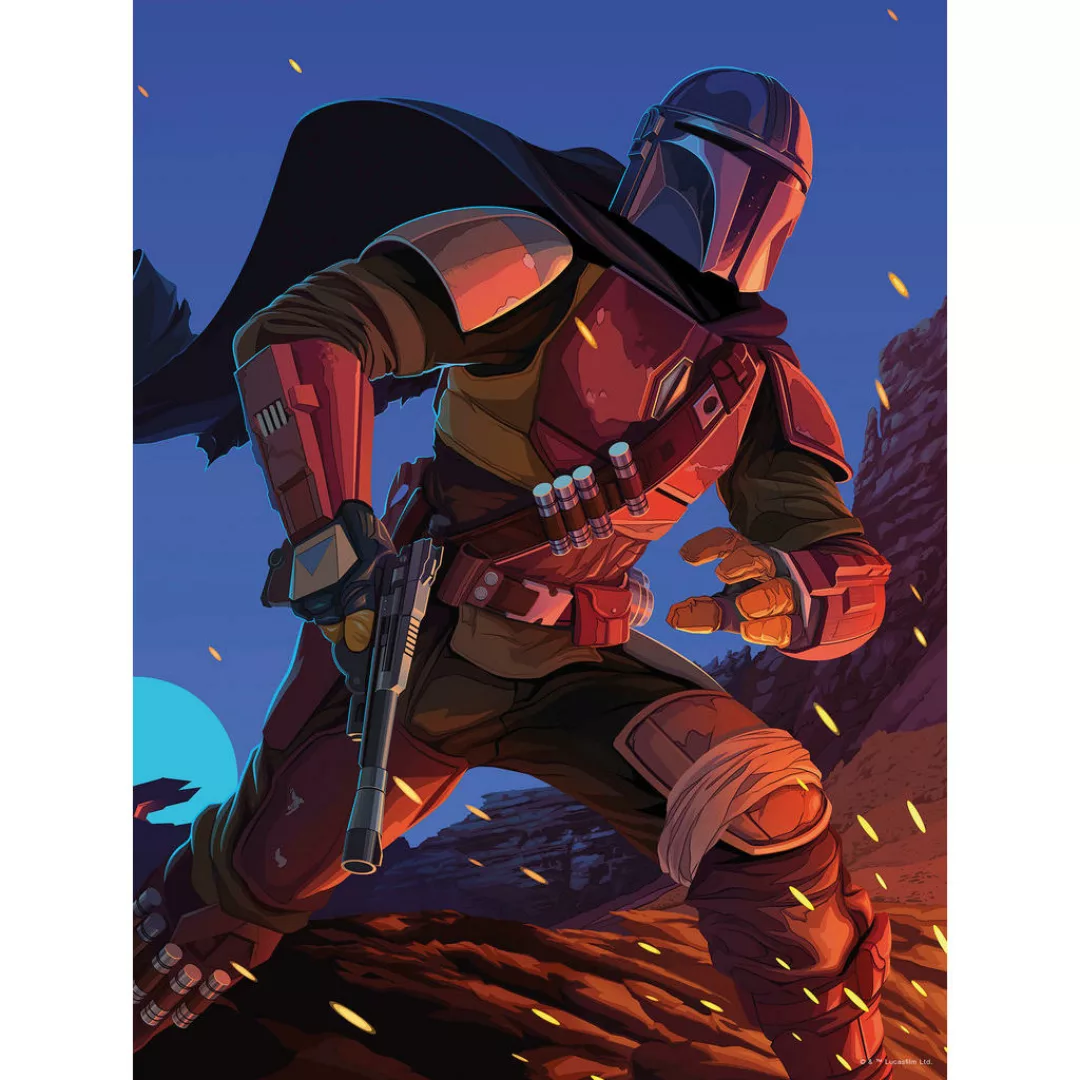 Komar Wandbild Mandalorian Ambush Disney B/L: ca. 30x40 cm günstig online kaufen