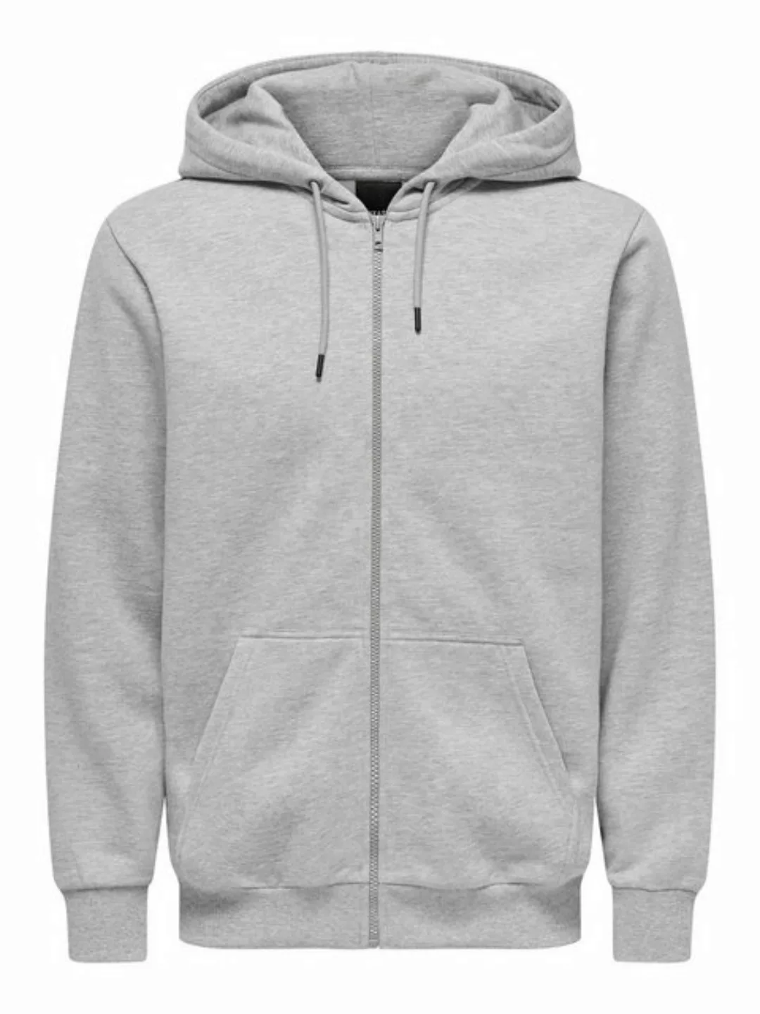 Only & Sons Herren Hoodie Kapuzenpullover ONSCERES ZIP günstig online kaufen