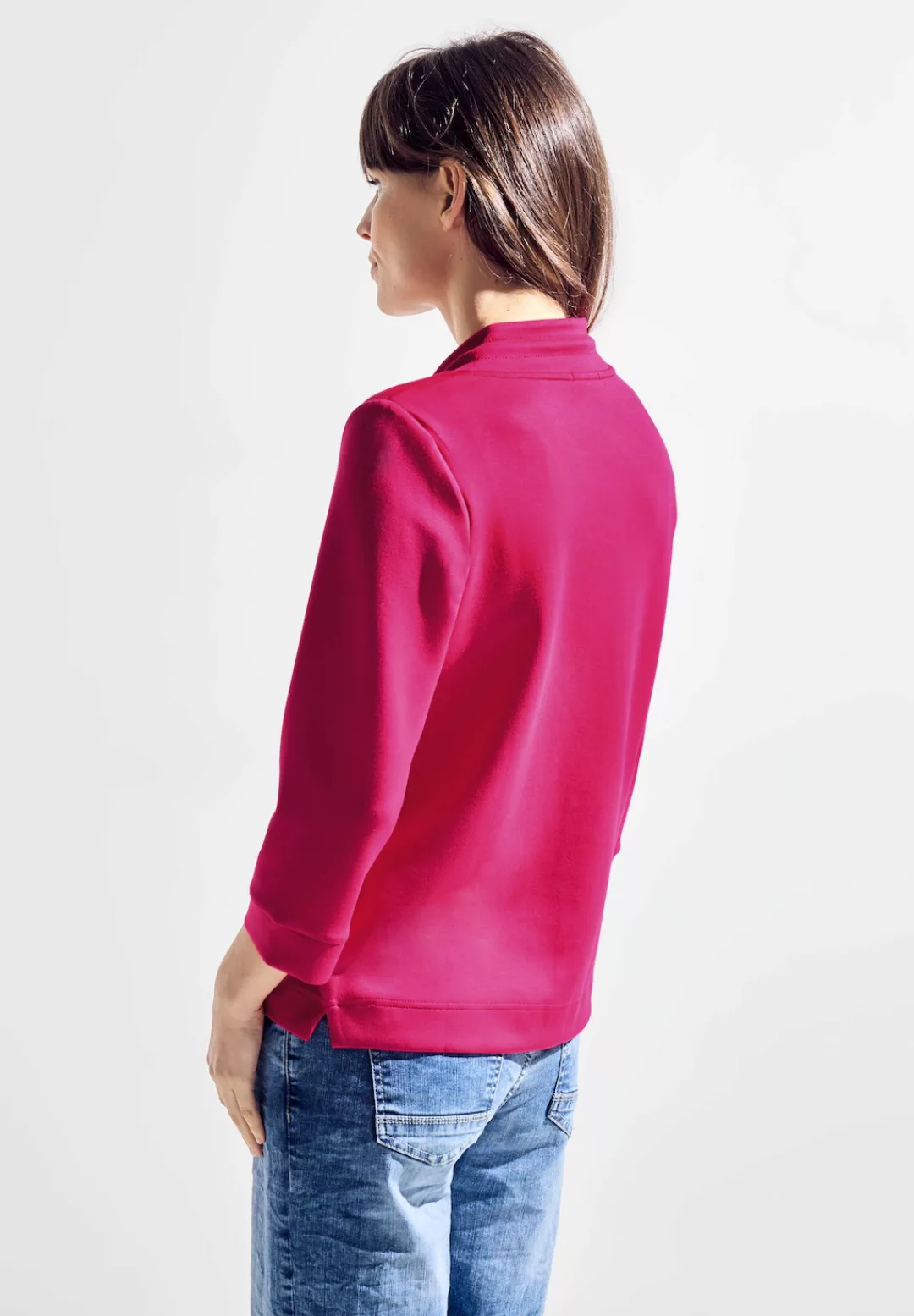 Cecil Sweater mit V-Ausschnitt und 3/4 Arm günstig online kaufen