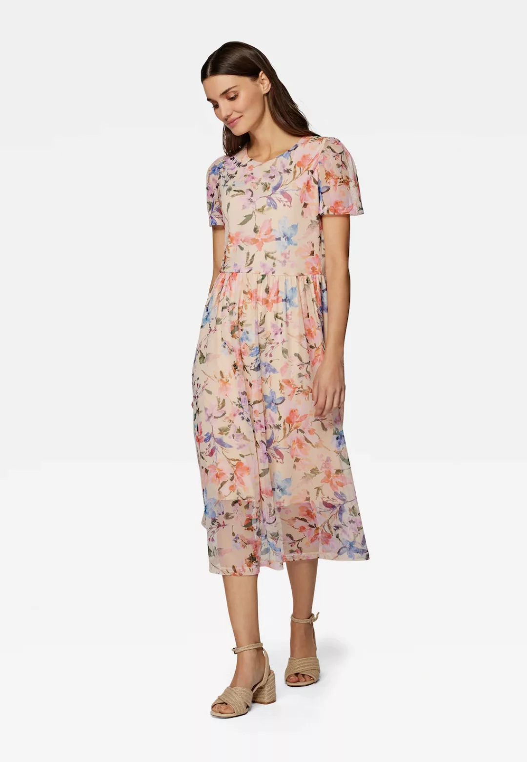 Mavi Meshkleid "FLOWER PRINTED DRESS", Mesh-Kleid günstig online kaufen