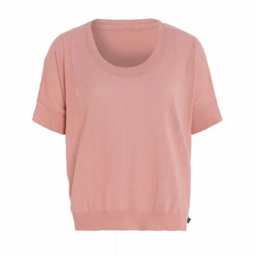 Knit Factory T-Shirt Senna Gestricktes Top Alt Rosa 36/44 (1-tlg) günstig online kaufen