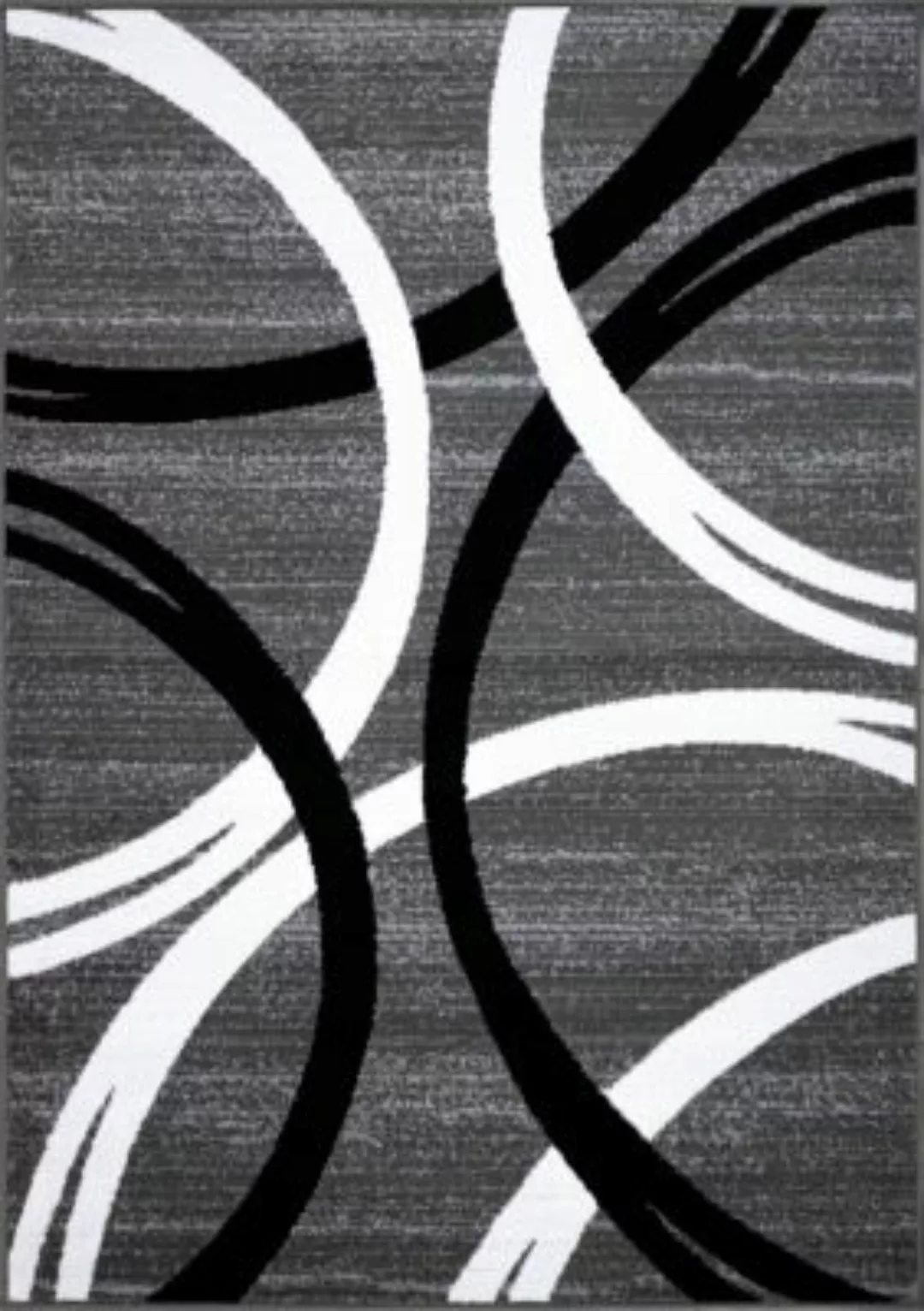 Carpetilla Designteppich Floransa Modern grau Gr. 85 x 150 günstig online kaufen