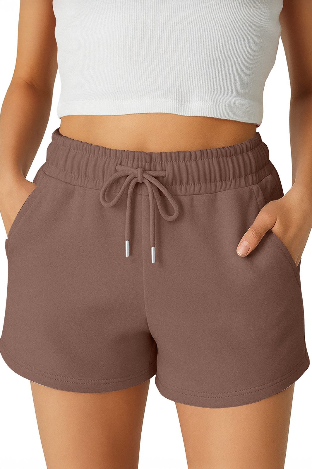 ROSS CAMP Sweatshorts Kurze Hose Damen günstig online kaufen
