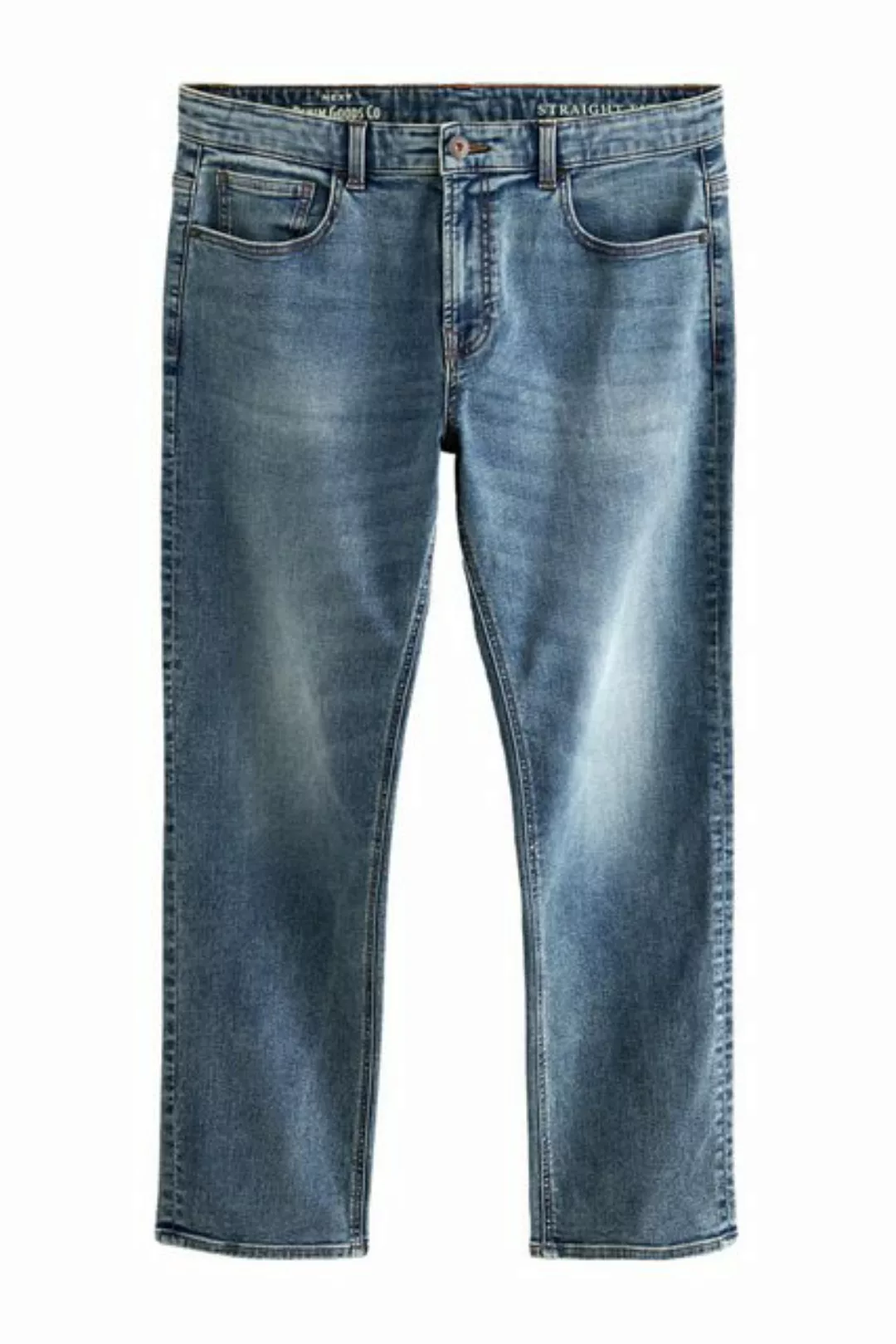 Next Straight-Jeans Klassische Straight Fit Jeans mit Stretch (1-tlg) günstig online kaufen