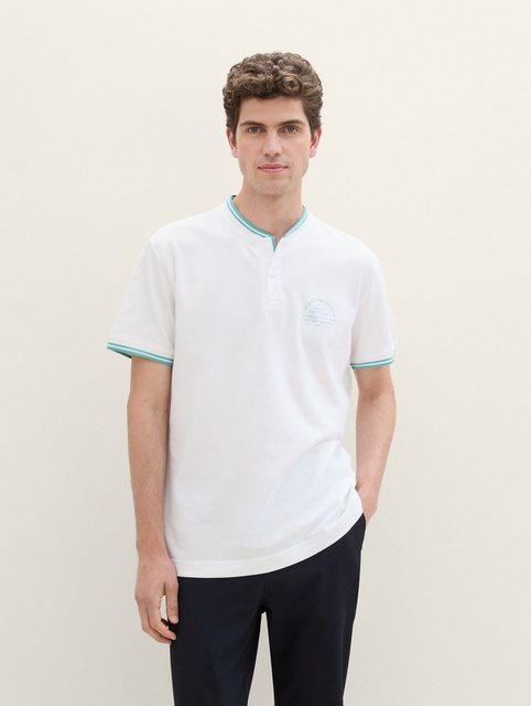 TOM TAILOR Poloshirt Poloshirt mit Print günstig online kaufen