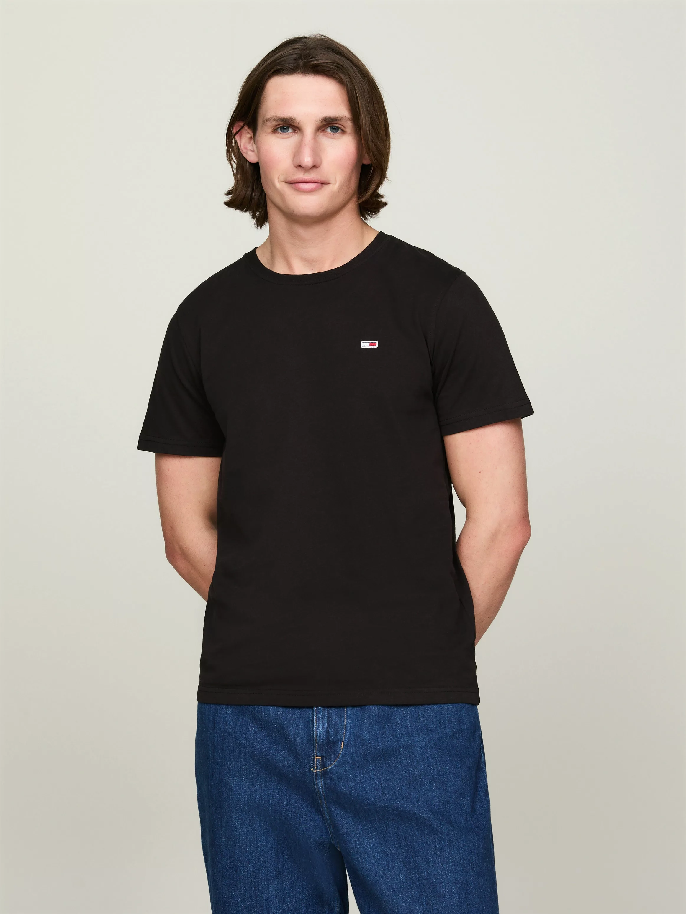 Tommy Jeans T-Shirt "TJM 2PACK SLIM JERSEY TEE", mit Rundhalsausschnitt günstig online kaufen