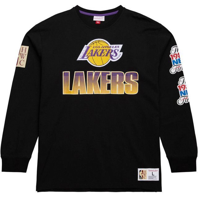 Mitchell & Ness Langarmshirt PATCHES Los Angeles Lakers günstig online kaufen