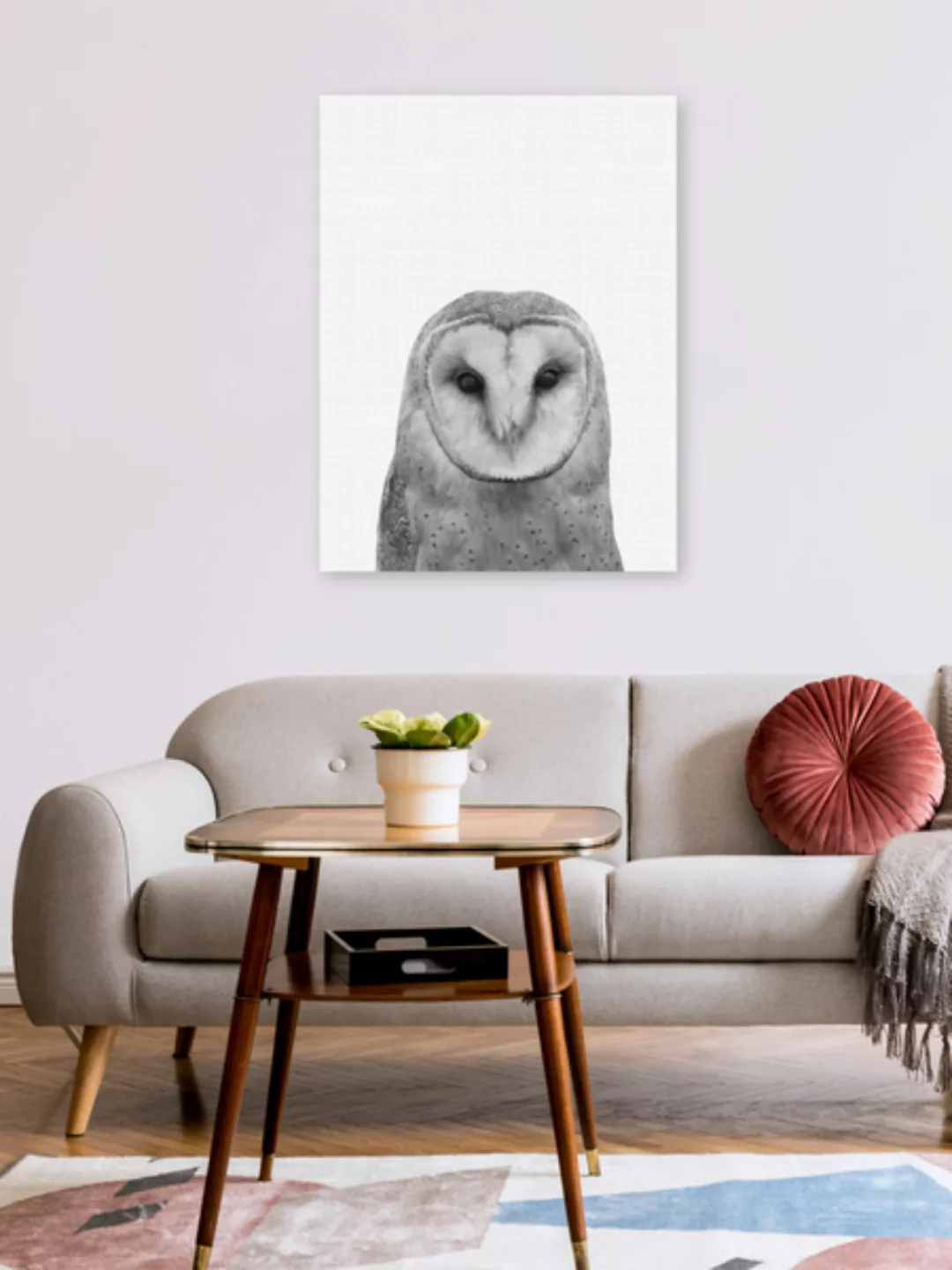 Poster / Leinwandbild - Owl günstig online kaufen