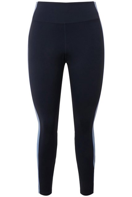 Ulla Popken Lederimitathose Sport-Leggings schnelltrocknend High Waist günstig online kaufen