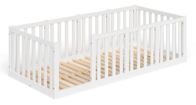 Bellabino Kinderbett Tapi extra hoch (90x200 weiß, inkl. Lattenrost), extra günstig online kaufen