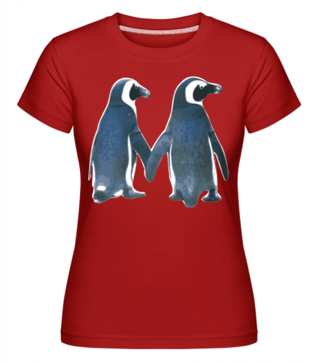 Pinguin Paar · Shirtinator Frauen T-Shirt günstig online kaufen