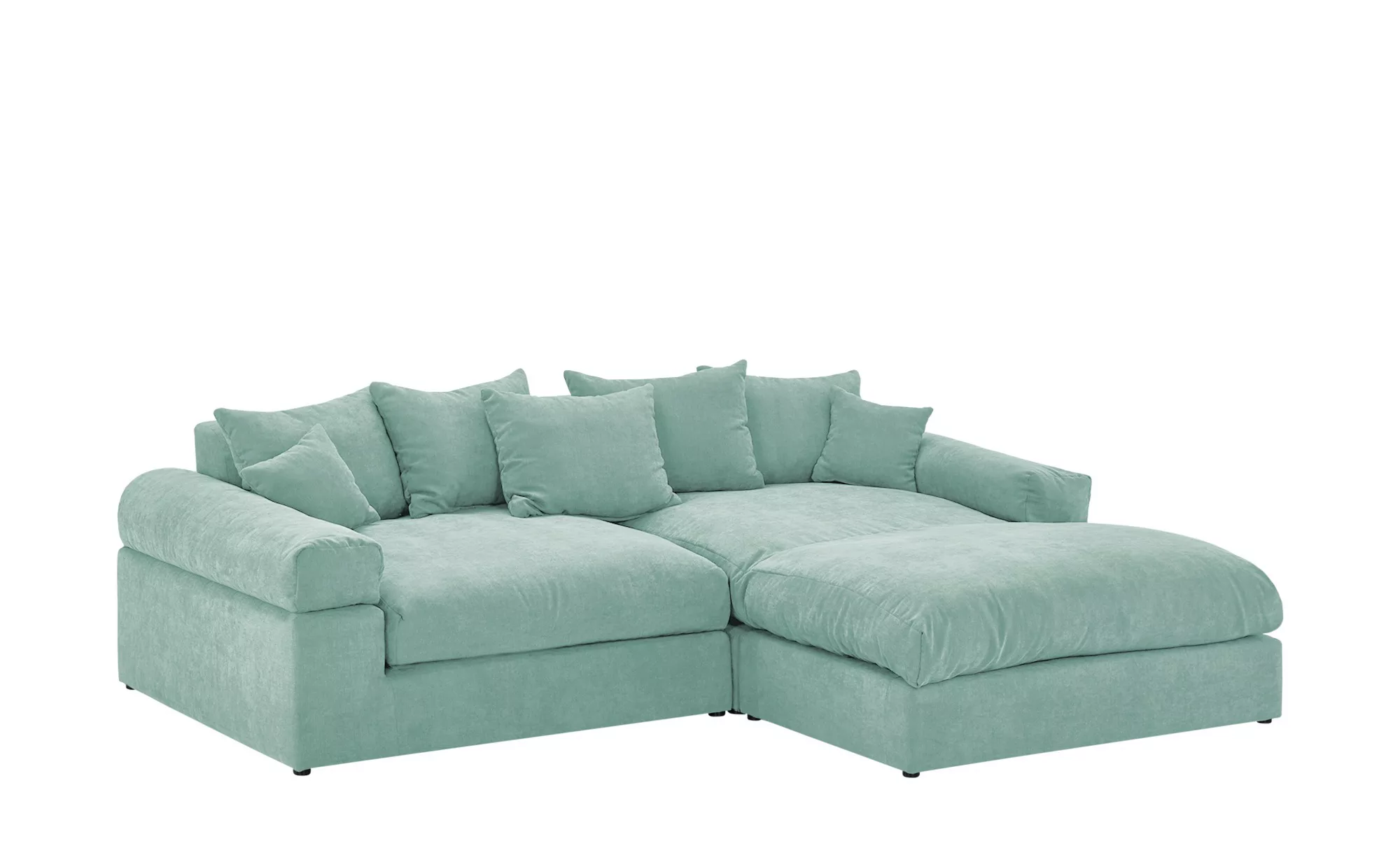 smart Ecksofa  Lionore ¦ grün ¦ Maße (cm): B: 266 H: 86 T: 203 Polstermöbel günstig online kaufen