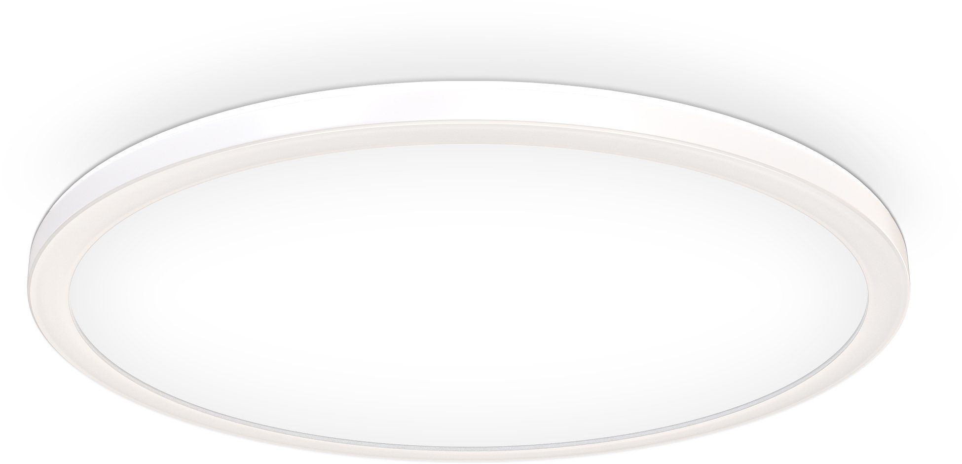 B.K.Licht Deckenleuchte Deckenlampe Ultraflach Backlight 4000K günstig online kaufen