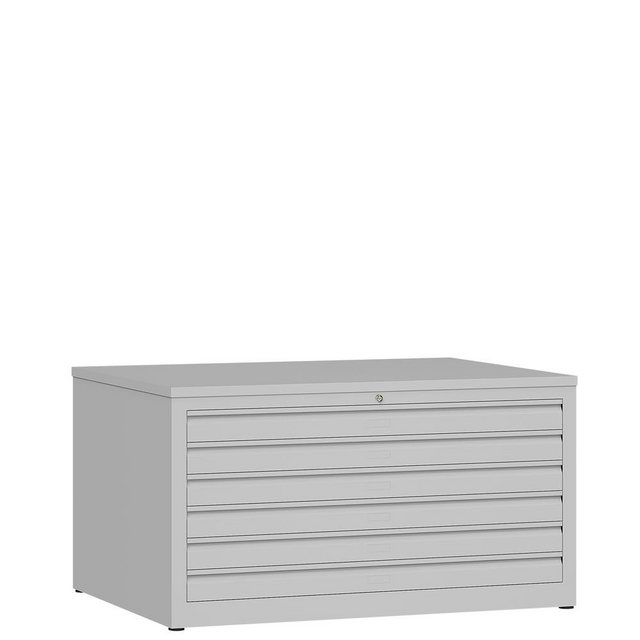 Steelboxx Mehrzweckschrank Lüllmann® Zeichnungsschrank, 6 Schubladen DIN A1 günstig online kaufen