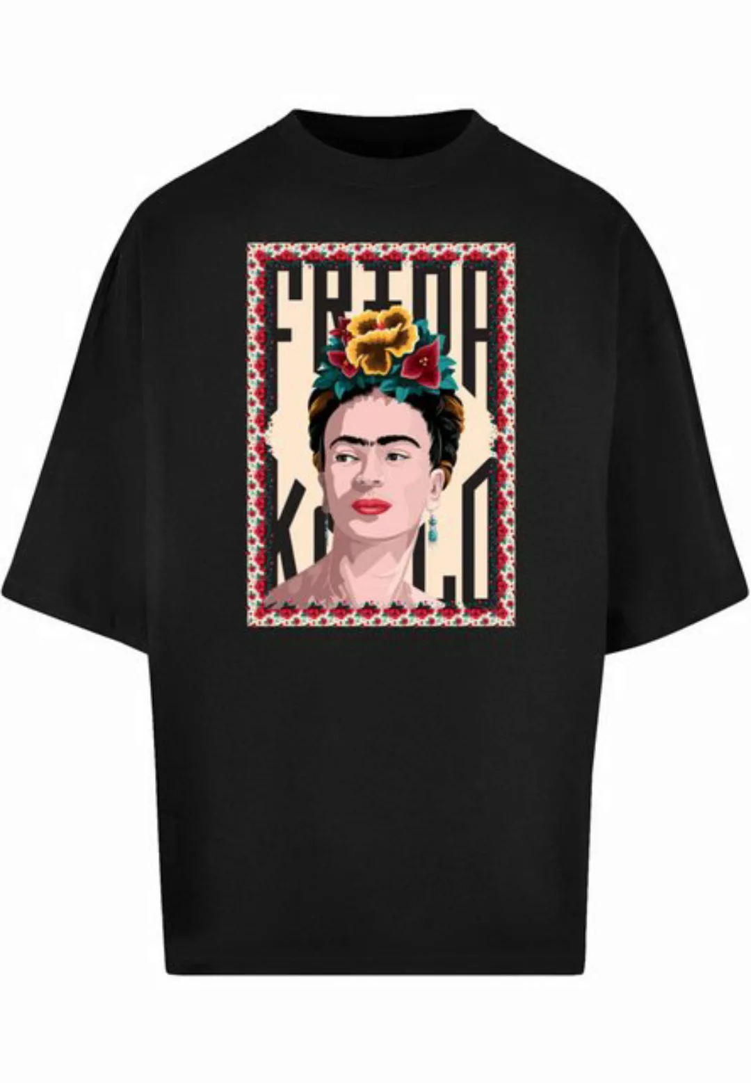 Merchcode T-Shirt Merchcode Herren Frida Kahlo - Frame one Huge Tee (1-tlg) günstig online kaufen