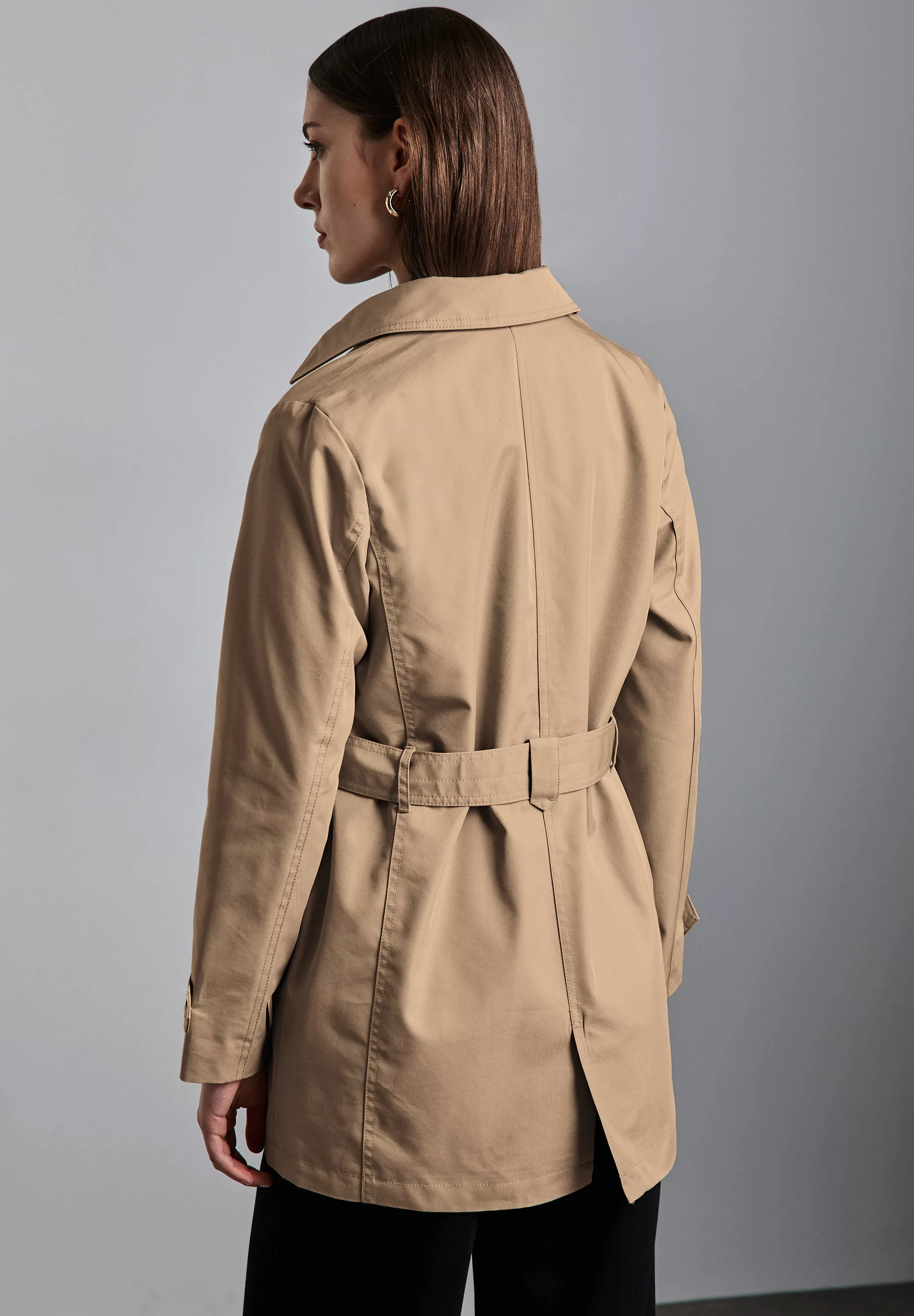 STREET ONE Trenchcoat, mit Bindegürtel günstig online kaufen