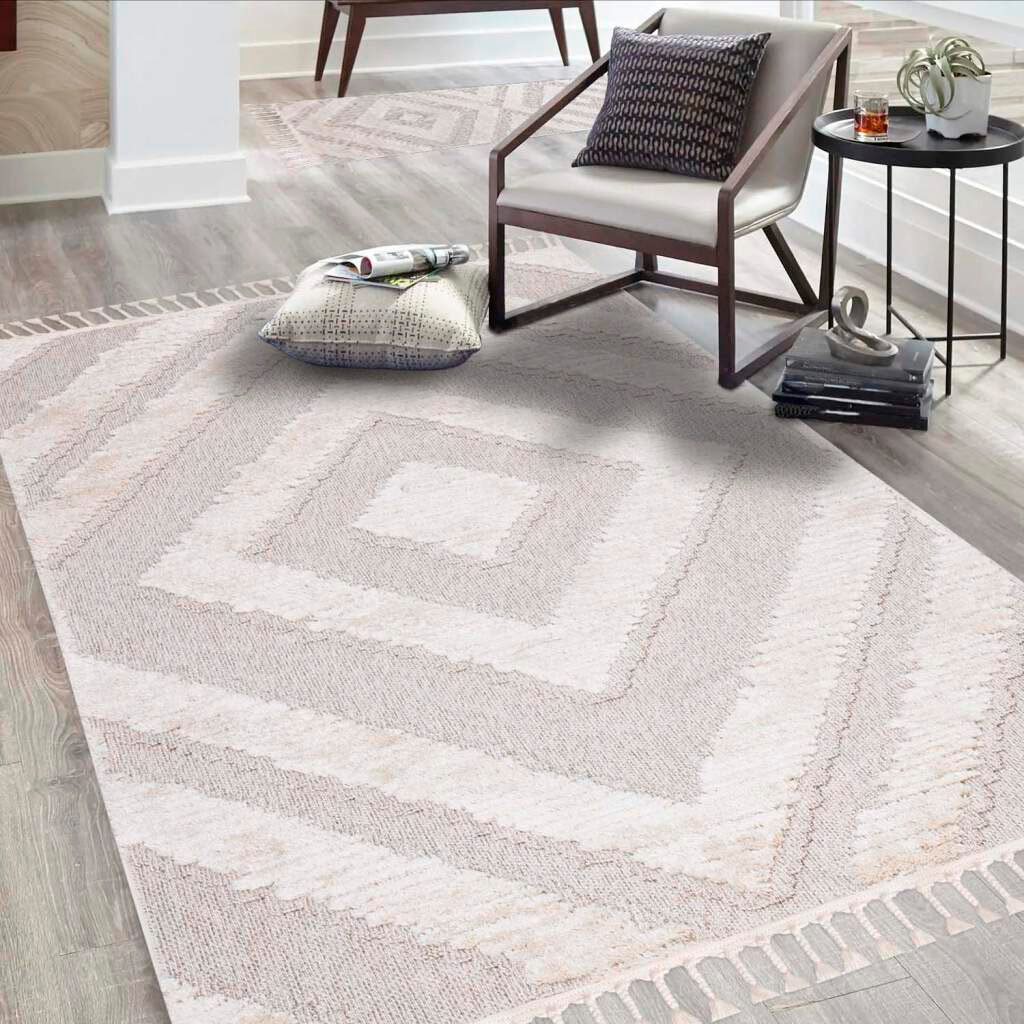 Carpet City Hochflor-Teppich »Valencia 813«, rechteckig, 20 mm Höhe, Läufer günstig online kaufen