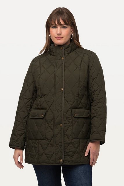 Ulla Popken Steppjacke Steppjacke wasserabweisend Fasanen-Futter günstig online kaufen