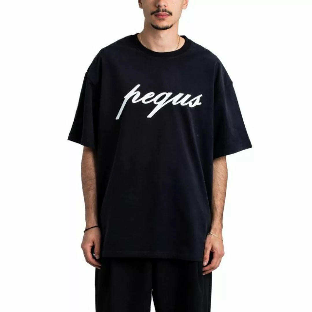 PEQUS T-Shirt Pequs Front Logo Tee günstig online kaufen