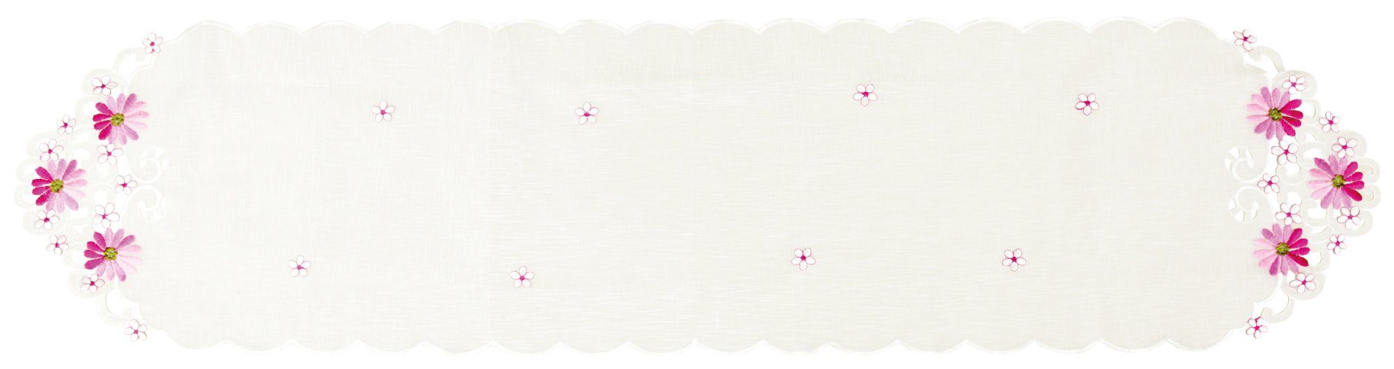 Arsvita Tischläufer bestickt 140x35cm Platzdecke (1-tlg), günstig online kaufen