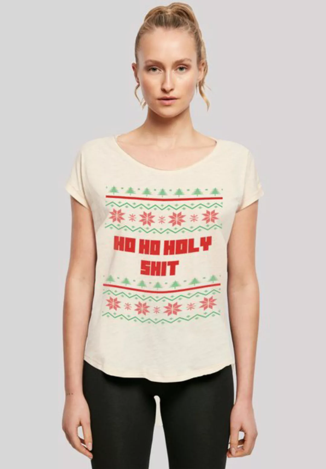 F4NT4STIC T-Shirt Ho Ho Holy Print günstig online kaufen