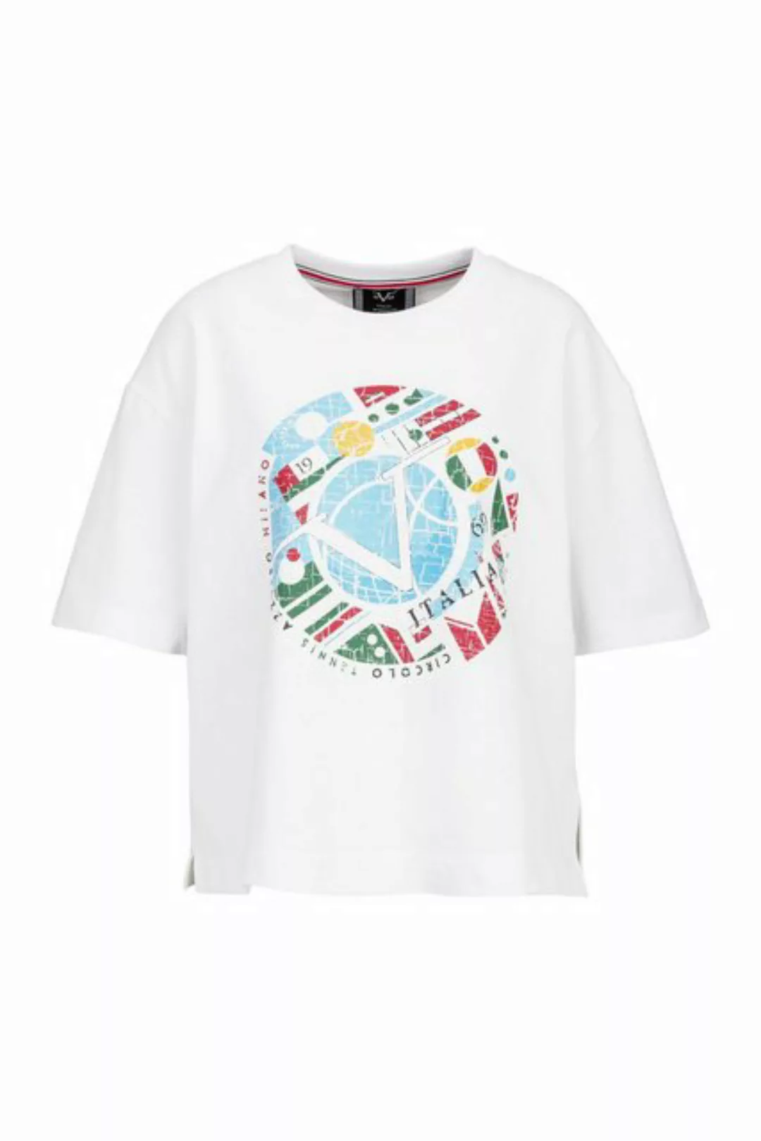 19V69 ITALIA T-Shirt PETONIA TENNIS mit Druck günstig online kaufen