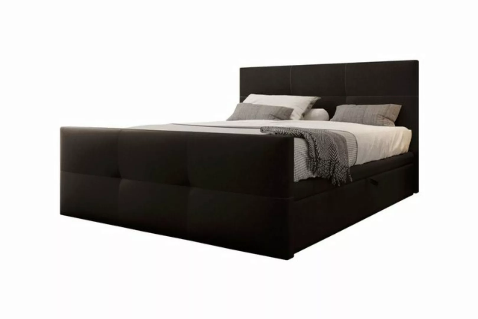 99rooms Boxspringbett Stylefy Olomana Boxspringbett (Schlafzimmerbett, Bett günstig online kaufen