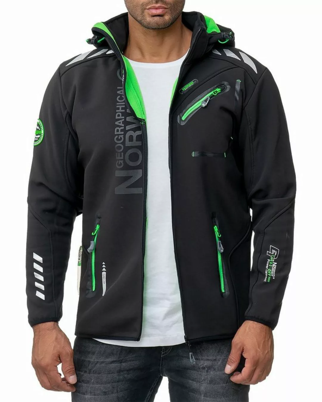 Geographical Norway Softshelljacke Herren Outdoor Jacke baroyaute black L m günstig online kaufen