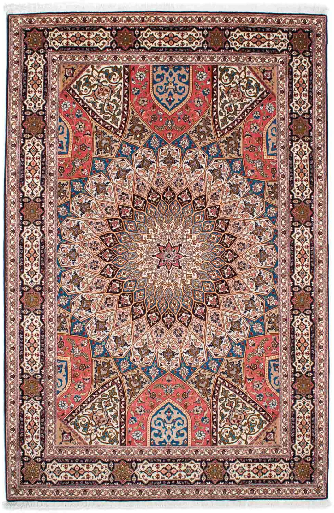 morgenland Orientteppich »Perser - Täbriz - Royal - 252 x 167 cm - hellbrau günstig online kaufen