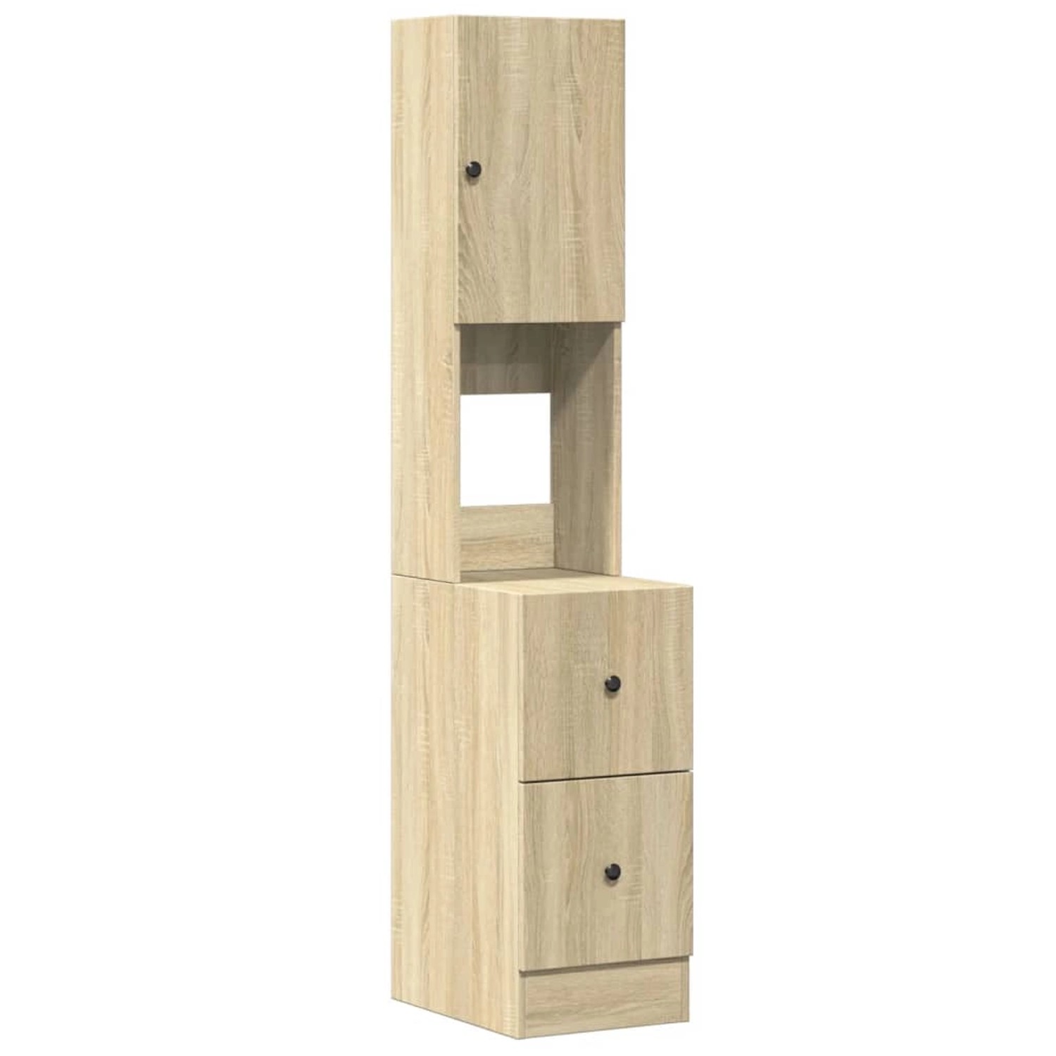 vidaXL Küchenschrank Sonoma-Eiche 35x50x180 cm Holzwerkstoff günstig online kaufen