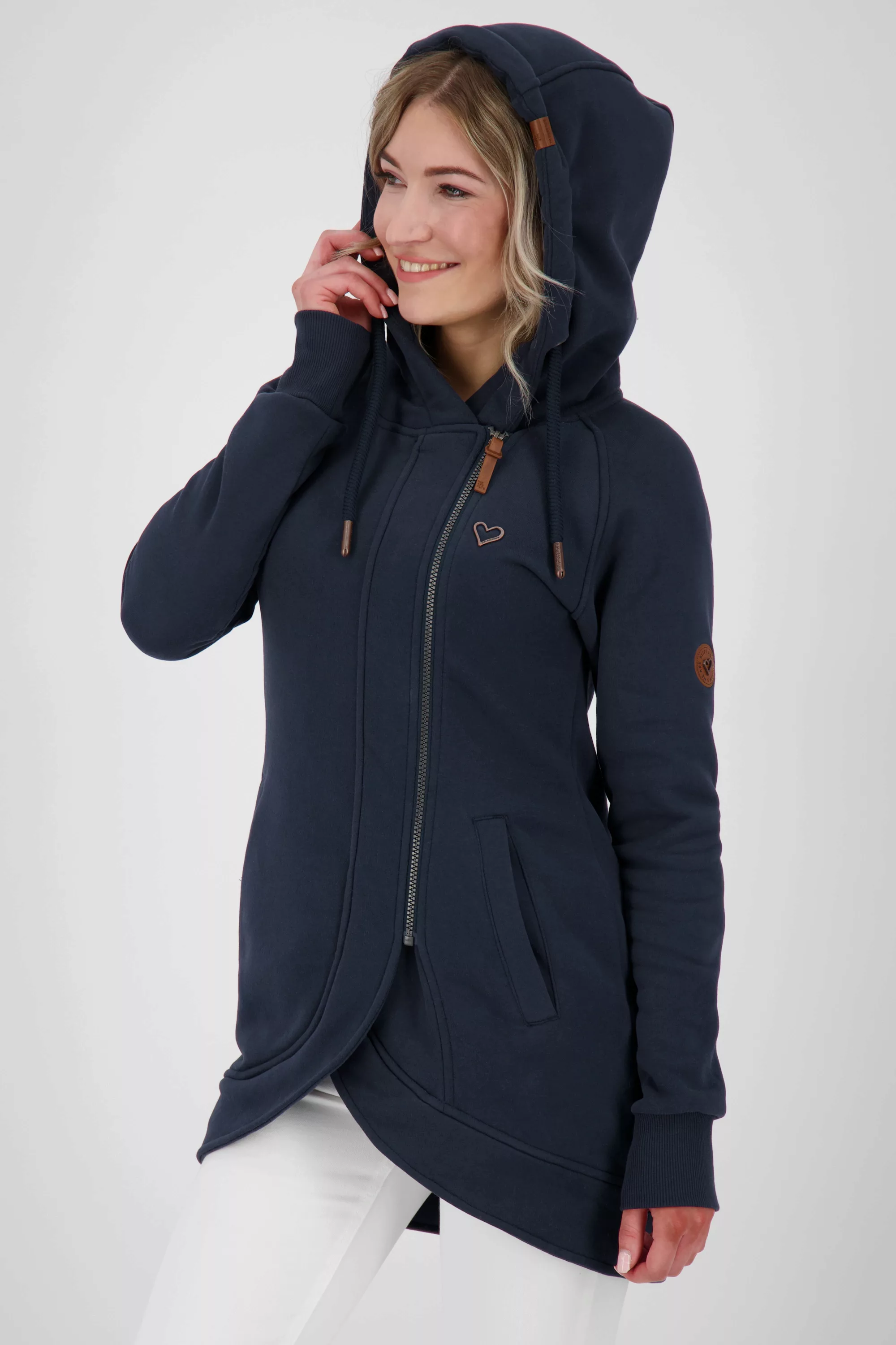 Alife & Kickin Kapuzensweatjacke "Damen MaryAK A" günstig online kaufen