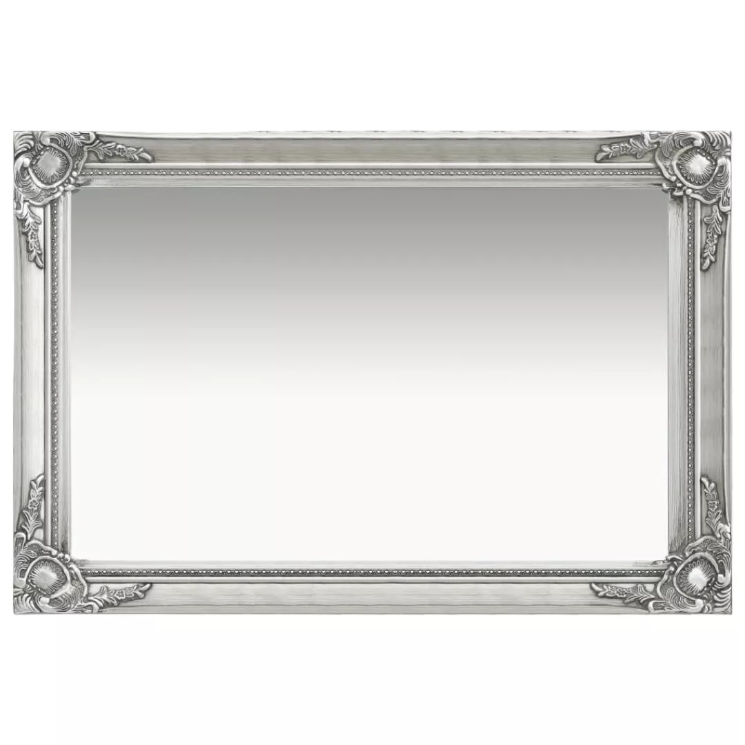 Wandspiegel Im Barock-stil 60 X 40 Cm Silbern günstig online kaufen
