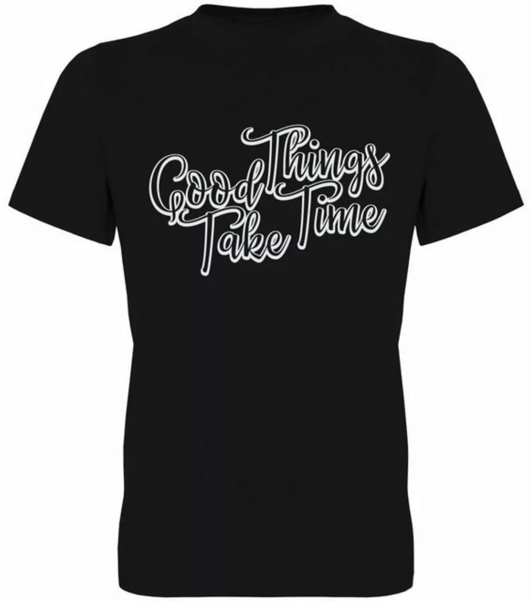 G-graphics T-Shirt Good things take time Herren T-Shirt, mit Frontprint, mi günstig online kaufen